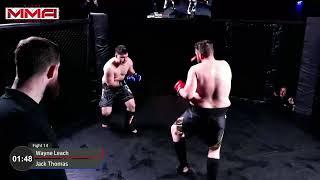 CARDIFF   ULTRA MMA    WAYNE LEACH VS JACK THOMAS