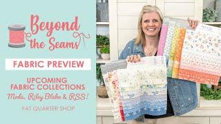 LIVE: Sneak Peek at Winter 2024 Fabric Collections from Moda, Riley Blake & More! - Beyond the Seams