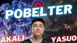 POBELTER | AKALI VS YASUO | MID GAMEPLAY | Patch 14.23 / Season 14 | #LeagueofLegends