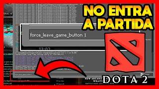 ERROR QUE NO TE DEJA ENTRAR A LA PARTIDA EN DOTA 2