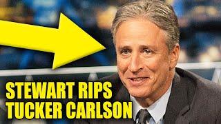 Jon Stewart Spars With Tucker Carlson