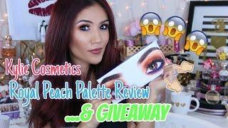 Kylie Jenner Eyeshadow Palette - Royal Peach Palette Review