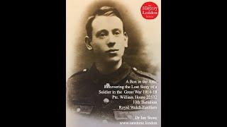 A Box in the Attic: Rediscovering the Lost Story of a Soldier in the Great War 1914-18.