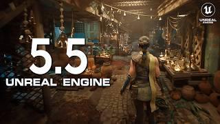 New Unreal Engine 5.5 Looks SUPER PHOTOREALISTIC on PS5 | Real-Time 4K Gameplay Tech Demo 2024