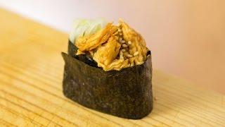 Teriyaki Gunkan-maki Sushi Recipe