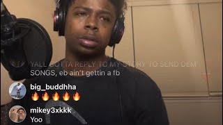 Anti da Menace - recording on live *diss babykia (unreleased)