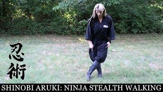 HOW TO HIDE YOUR FOOTSTEPS LIKE A NINJA  Ninjutsu Stealth Training Techniques: Yoko Bashiri