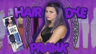 HAIR DYE PRANK ON GIRLFRIEND!!