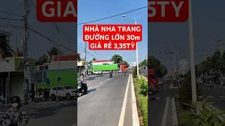 Nhà Nha Trang đường lớn giá rẻ #nhanhatranggiare