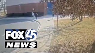 Video shows the moments before the shooting outside Lansdowne High School