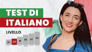 FIND OUT YOUR LEVEL OF ITALIAN | A2 (basic) level test