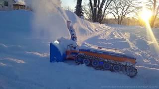 Spyker Workshop - Spyker KAT + Snow Blower 2X - Early Morning Run!