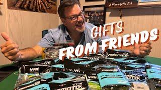 Gifts from Friends! GSM Outdoors LOADED ME UP! Unboxing TONS of Yamamoto Baits and Cuda gear!