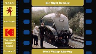 Sir Nigel Gresley - Nene Valley Railway (2023) Super 8 Film [4K]