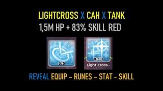 Don't like glass cannon Light Cross? Try Tanky LC CAH | Divine Avenger | Ragnarok Mobile