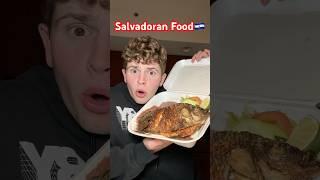 Eating Food From El Salvador For The Day!