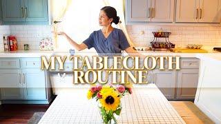 My Tablecloth Routine from Start to Finish