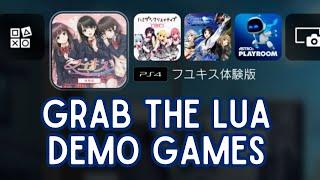 Step-by-Step: Installing Lua Demos (Japanese PSN Required) on Your PS4/PS5