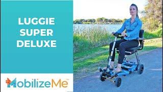 Luggie Super Deluxe Folding MOBILITY SCOOTER