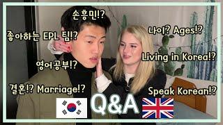 [AMWF]Q&A with my boyfriend | Dating in Korea | 194cm !? (6'4!?) | Marriage!? | Language Barrier?