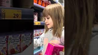 Какой Тася купит молочный коктейль? #funny #дети #магазин #продукты #еда