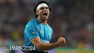 Neeraj Chopra wins India's first ever World Championship with massive javelin throw | NBC Sports