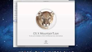 How To install OS X Mountain Lion 10.8 Developer Preview 1 on Mac