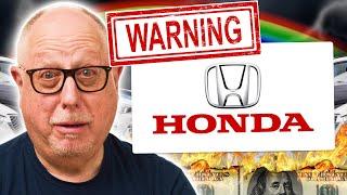 More Quality Issues at Honda | ANOTHER MAJOR RECALL