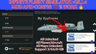  Infinite Flight Simulator MOD APK v25.1.4 (All Planes Unlocked) | Download + Gameplay 2025!