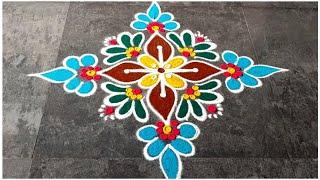 Pongal Special Rangoli Design 2025/ Margazhi / Rangoli / Kolam / Muggulu / New / Sashti Pooja / Easy