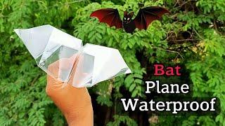 new waterproof bat plane , plastic flying plane, how to make bat plane, waterproof plane, make bat