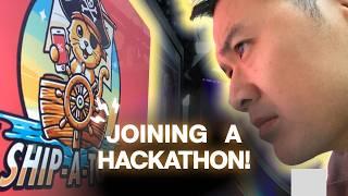 I joined a hackathon! (Make Money with Apps Vlog 13)