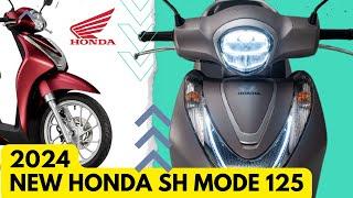 2024 NEW HONDA SH MODE 125, NEW GRAPHICS AND EURO5+