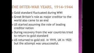 International Monetary System