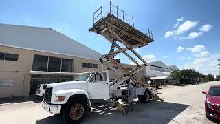 Tesco Scissor Lift Maintenance Truck For Sale in a Houston TX - Omega Aviation