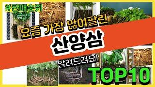 산양삼 추천 판매순위 Top10 || 가격 평점 후기 비교