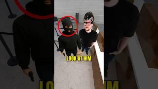 This bank robber didn't want money
