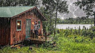 TORNADO NEAR THE CABIN! Braving a Severe Thunderstorm