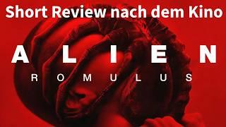 Meine Meinung, direkt nach dem Kino zu Alien: Romulus und Kritikern #alienromulus