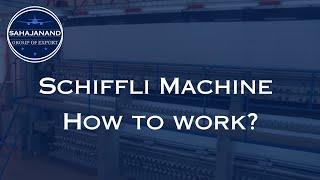 How to work Schiffli Machine |Sahajanand Group Of Export | Schiffli Machine  | Schiffli Fabric