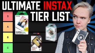 Ultimate Ranking of ALL Instax Mini Films | Tier List