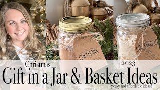 Easy Christmas Gift in a Jar + Basket Ideas | 7 Favorites Anyone Would Love | 2023