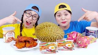 Durian Mi Goreng Mukbang DONA Indonesia