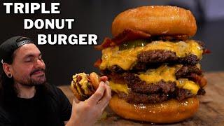 El creador de esta Hamburguesa es un GENIO | Donut Burger | La Capital