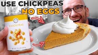 One can of Chickpeas WILL Change how you Think about Pumpkin Pie