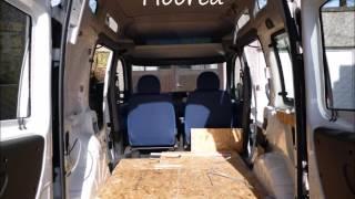 How to convert a Fiat Doblo car into a campervan