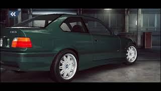 BMW M3 coupe(1999) NFS no limits(green)