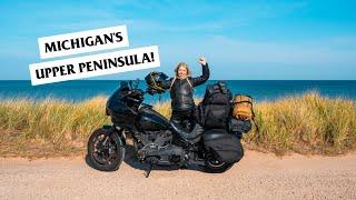 The PERFECT Fall Motorcycle Trip: Michigan’s UPPER PENINSULA!