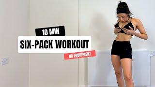 10-Min Six-Pack Workout – Sculpt Your Abs Fast With This Intense Ab Workout! No Equipment Needed