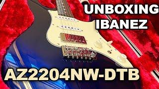 Unboxing Ibanez Prestige AZ2204NW-DTB